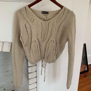 Knitted sweater
